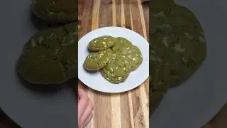 Matcha White Chocolate Cookies