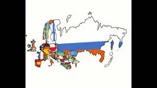 Europe and north Asia time-lapse 