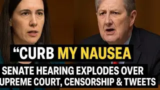 &ldquo;Curb My Nausea&rdquo;: Senate Hearing ERUPTS Over Free Speech, Supreme Court & Shocking Tweets
