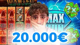 IL S’EST PASSÉ QUELQUE CHOSE D’INCROYABLE DANS CE BONUS HUNT !!!😱🔥( 20.000€)