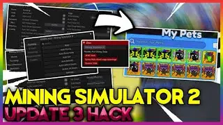 🍭UPDATED Mining Simulator 2 Script  Hack GUI  Best Auto Farm  Open Any Egg!  PASTEBIN 2025
