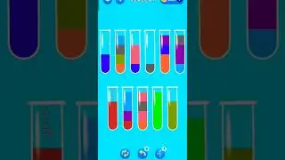 Water sort puzzle level 61 #watersortpuz #fungames #shorts #trending