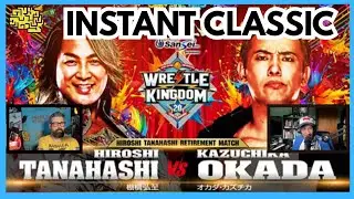 Реакция на матч Хироши Танахаши против Казучики Окады на Wrestle Kingdom 20