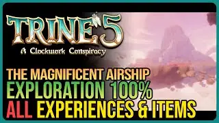 Trine 5 - Level 17 The Magnificent Airship 100% Walkthrough - All Experience & Collectibles