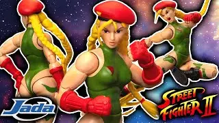 JADA TOYS STREET FIGHTER CAMMYFIGURE REVIEW! THE SMALLEST FIGURE TH'VE MADE MIGHT BE THE BEST!