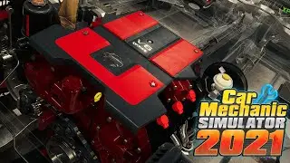 svart bil r&ouml;d moto | Car Mechanic Simulator 2021 - #242