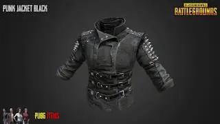 Панковская куртка (черный) | PUBG