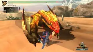 MH3U - G-Rank Sand Barioth | Long Sword