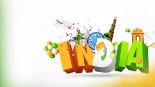 Independence day green screen background video 2019