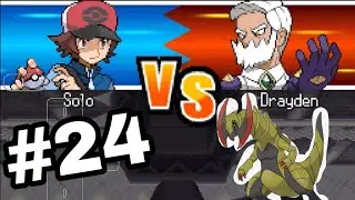 Pokemon black: part 24 8th and final gym fighting Drayden
