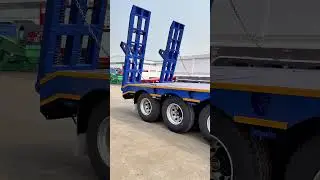 The Best 40 Ft Low Bed Trailer for Sale in Dar es Salaam Tanzania for Heavy Haul Transport