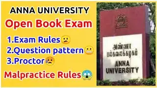 Anna university open book exam rules|anna university latest news today|anna university|2021|tamil|au