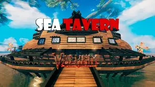 Sea tavern - Valheim building