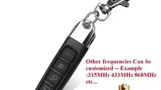 Universal Portable Cloning Remote Control Electric Copy Controller Mini Wireless Transmitter Switch