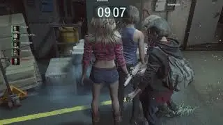 Resident Evil Resistance - Playing as Jill against Rank 14 Spencer in Downtown