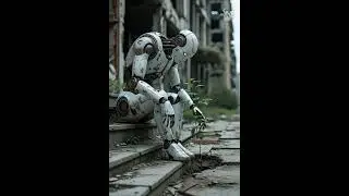 After the End: A Robot's Hope in a Ruined World | Hyperrealistic Post-Apocalyptic Art #foryou #facts