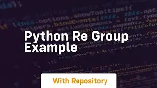 python re group example
