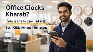 Wall Clock Repair Made Easy | 1-Click Pickup | Shiv Watches