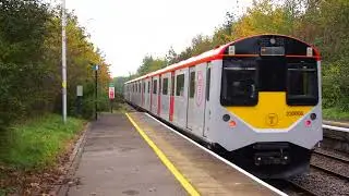 Class 230 departs Upton 23/10/23 TfW