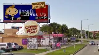 Disney's Animal Kingdom Billboard on International Drive 2004