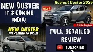🚙 New Renault Duster 2025 | Hybrid SUV Review 😍 Price, Features & Launch in India 🔥