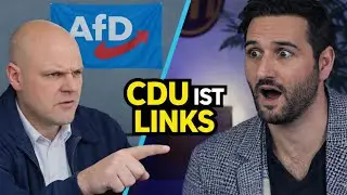 AFD W&auml;hler ESKALIERT Komplett In DEBATTE Mit Linkem Youtuber DerDara