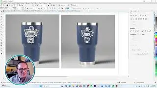 Logo Ters &Ccedil;evirme (CorelDRAW & Illustrator) Yapılarak Lazer ile Matara Markalama Yapılması