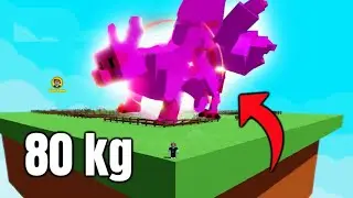 TRADING for my TITANIC Rainbow Kitsune (80KG) Grow a Garden ROBLOX