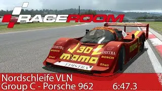 Raceroom - Hotlap | Nordschleife VLN | Porsche 962 C (Setup in description)