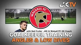 Goalkeeper Training - Angles and Low Dives