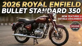 2026 RE Bullet 350 Standard: New Features, Price, & Full Details 🔥| Explorer Bhanu