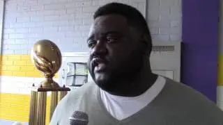 Edna Karr football coach Bryce Brown speaks on National Signing Day - Feb. 1, 2017