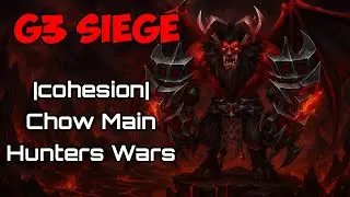 G3 siege |cohesion| vs Chow Main vs Hunters Wars | summoners war