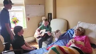 2024-04-21 Singing Our God Is Greater with Grandma Pat
