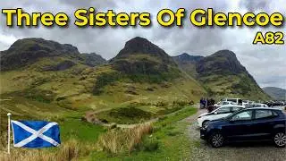 Three Sisters of Glencoe | A82 Scenic Drive