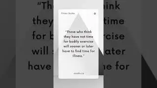 Powerful Health and Fitness Quote | Fitness Quotes | #Shorts