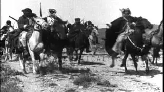 Scenes of T. E. Lawrence (Lawrence of Arabia). HD Stock Footage