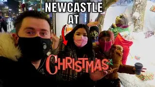 CHRISTMAS IN NEWCASTLE FENWICKS WINDOW