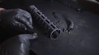 M-LOK Hand Stop Kit Assembly on Aero Precision Gen 2 Handguard