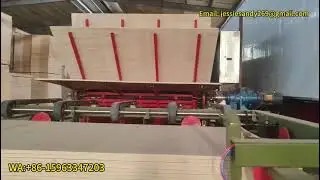 auto putty line includes auto board feeding,drying board rack and auto stacker WA:+86-15963347203