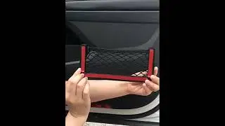 2020 Auto Seat Side Interior Back Sundries Pocket Mesh Storage Bag Phone Net Pocket Holder