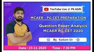 MCAER PG CET Previous Year Question Paper Analysis