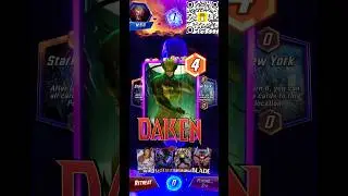 Climb infinite with Daken Discard 🔥💀 [Marvel Snap] #marvelsnap #shorts