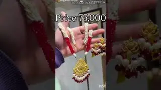 Bridal gold jewellery # with price #ytshorts