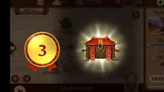 Shadow fight 2- underworld ||Top 10 experience and 1st place Bonus Red chest after end season||