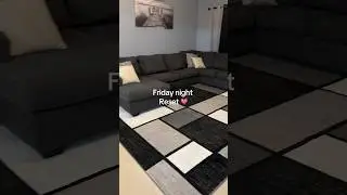 Friday Night Reset! 💗 #cleantok #cleaning #satisfying #motivation #smallyoutuber