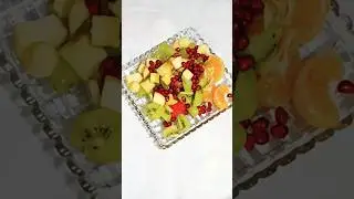 Navratri special !!!! fruit chaat recipe | फ्रूट चाट रेसिपी #fruitsalad #asmr #shortvideo #viral