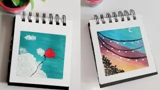 Easy Painting For Beginners | Acrylic paint | Mini Painting