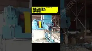 Usinage du caoutchouc-Pr&eacute;-granulation #Pr&eacute;-granulation #pre-breaker #caoutchouc #usine  #rubber