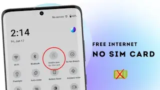 how to get free internet without sim card